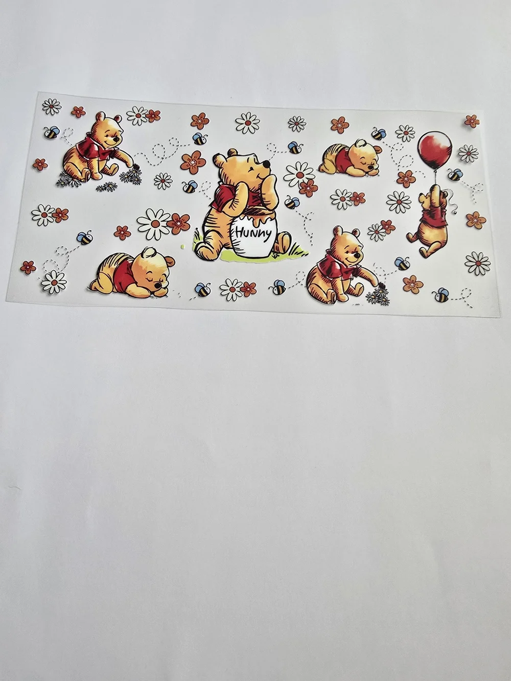 UV DTF Wrap Set-Disney Mickey & Friends Rainbow Hearts Party Banner - Multicolor